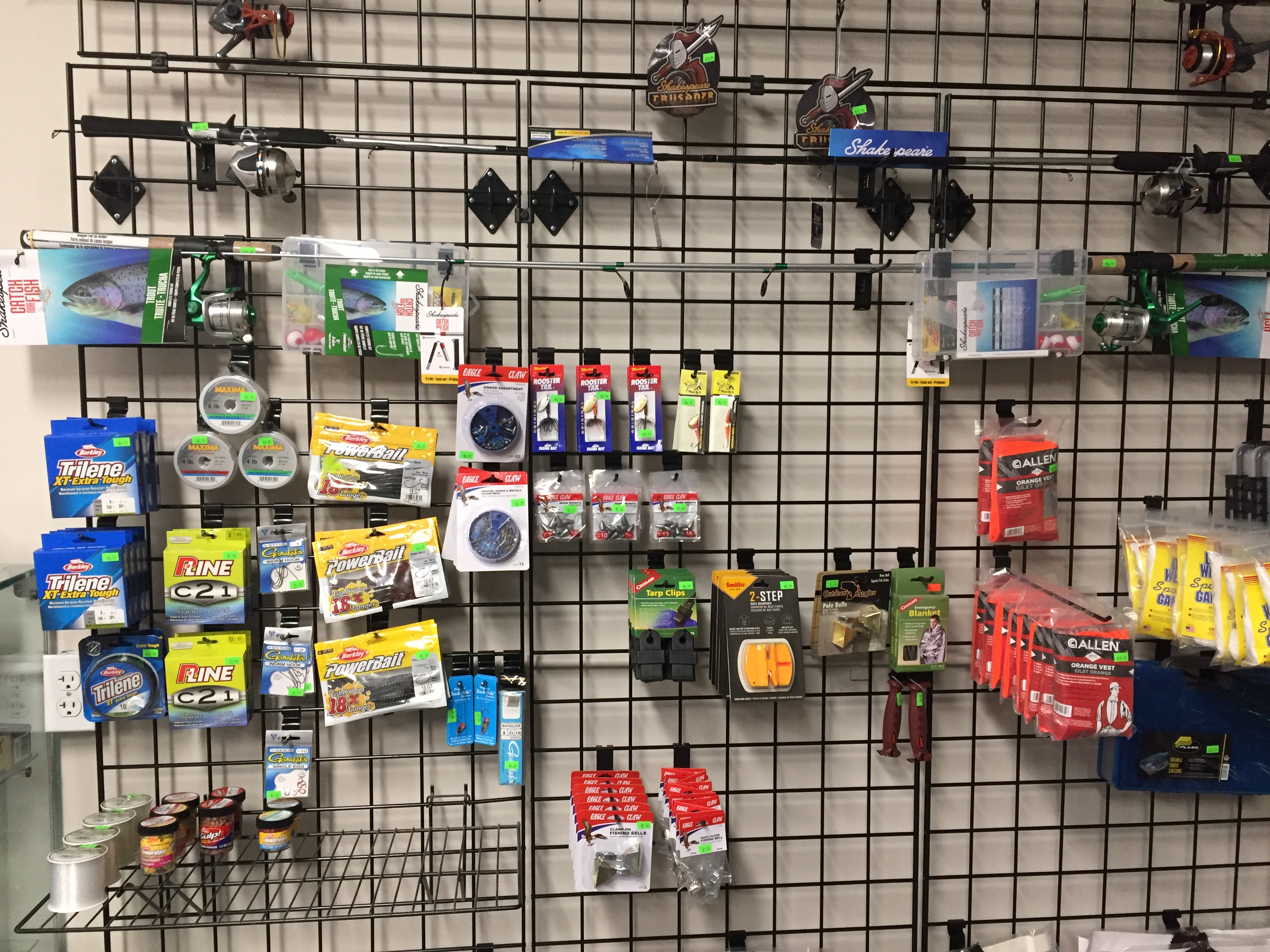 Picture of fishing gear